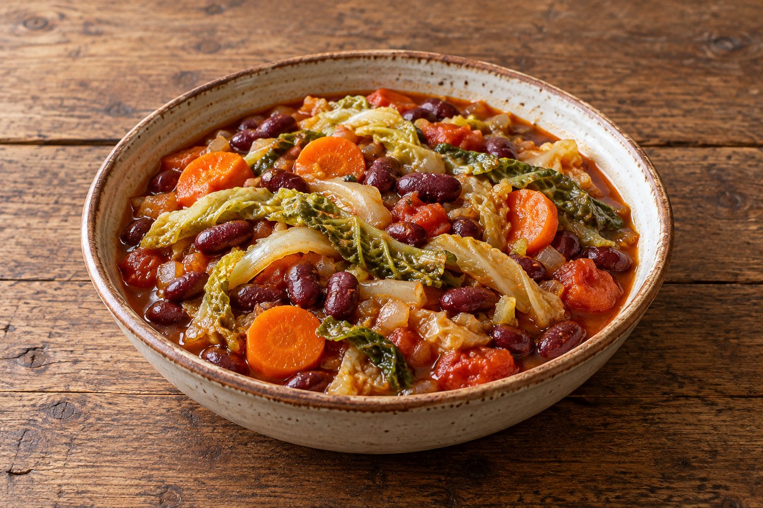 Vegetarische Feijoada aus Trás-os-Montes