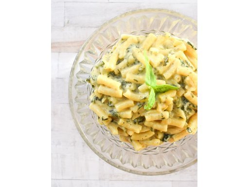Vegane Makkaroni mit Käsesauce
