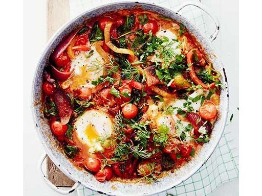 Gesundes Shakshuka