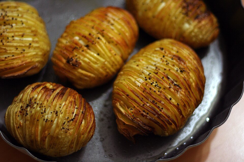 Hasselback-Kartoffeln
