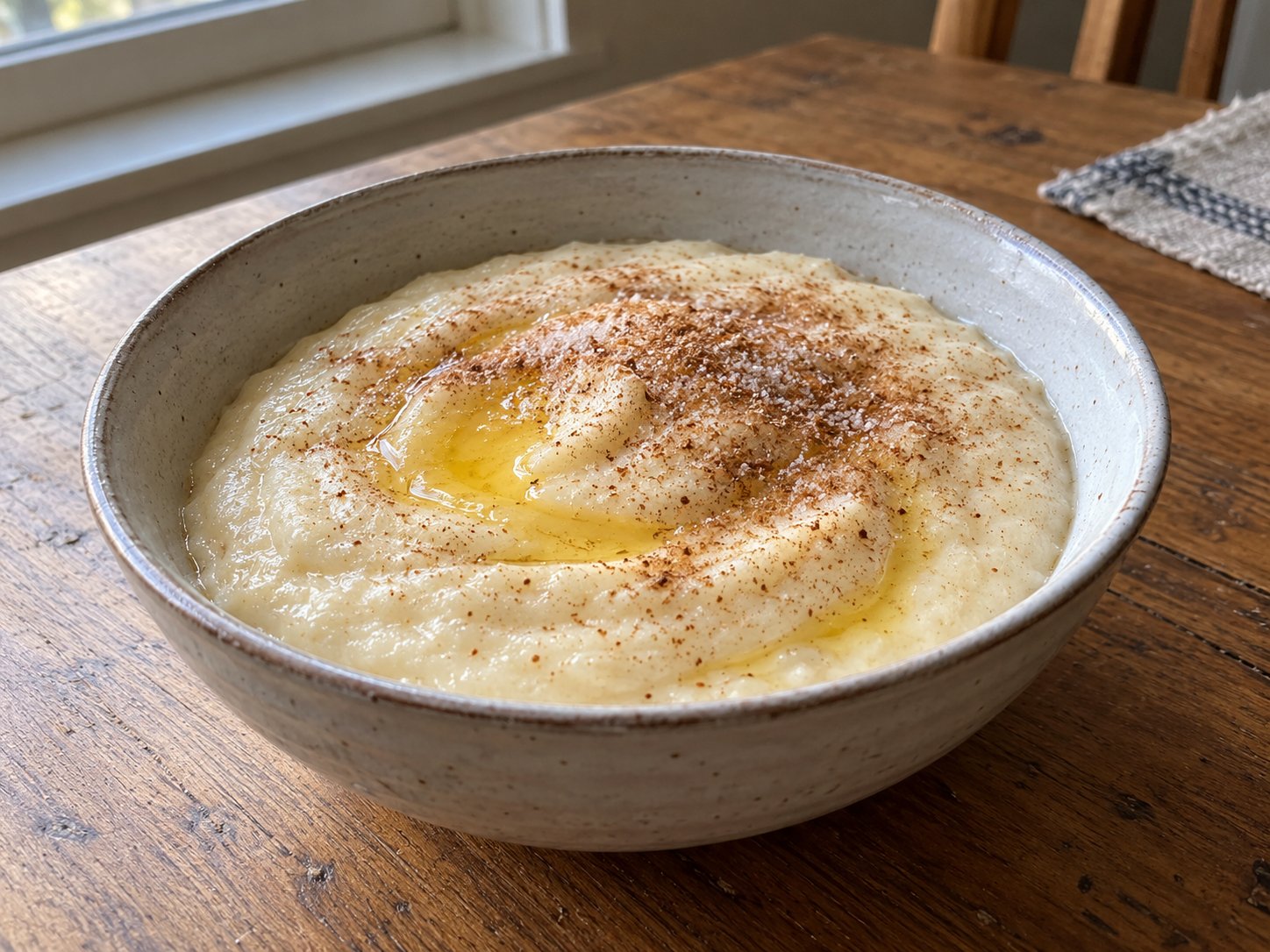 Rømmegrøt — norwegischer Sauerrahmbrei