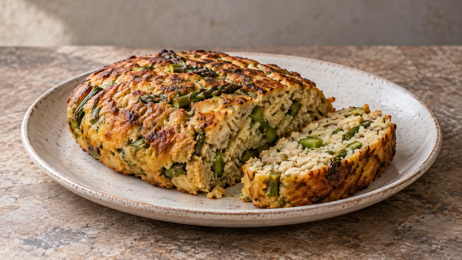 Alentejo asparagus bread mash