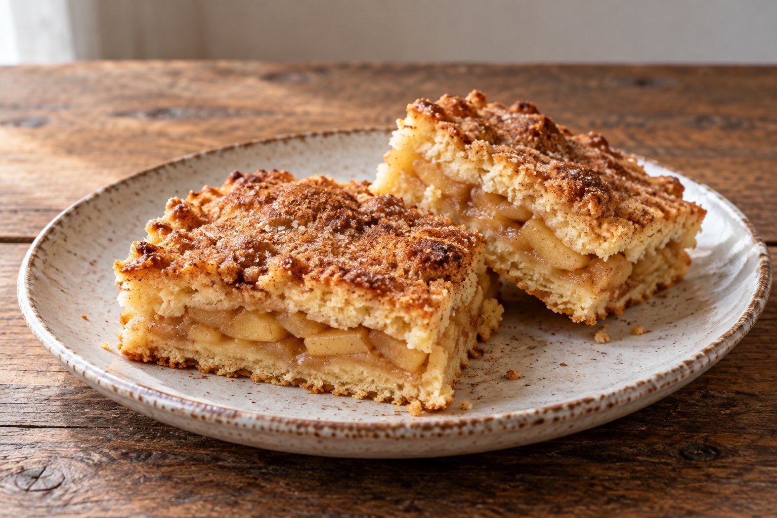 Alentejo-Apfelkuchen mit Zimt