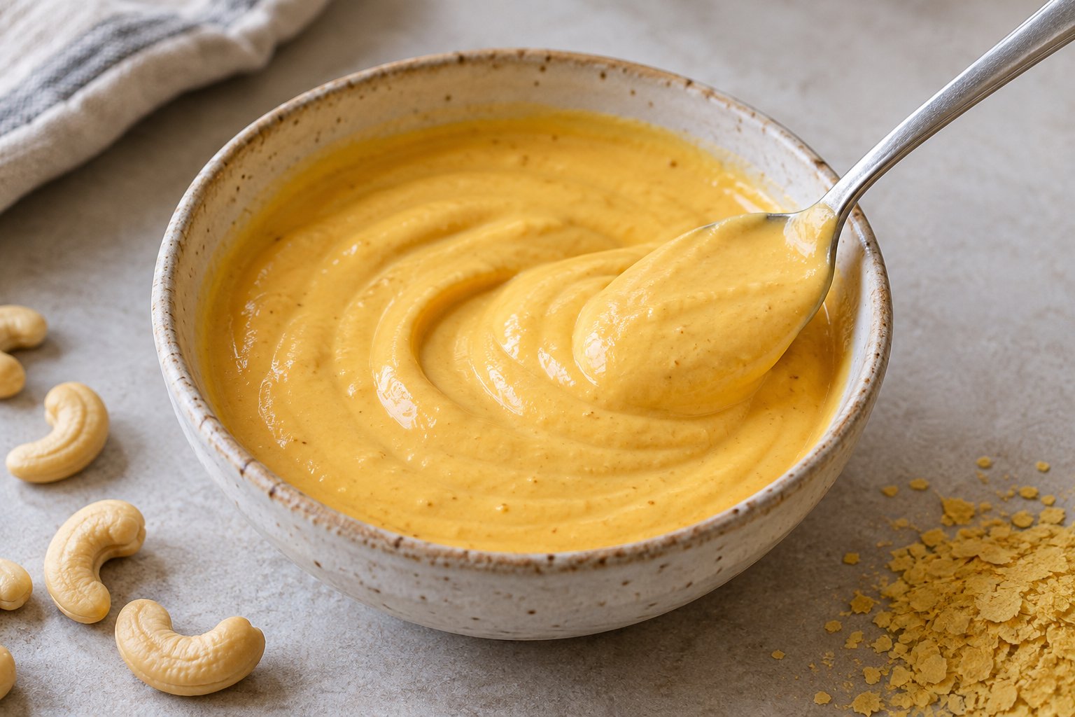 Cremige Cashewsauce